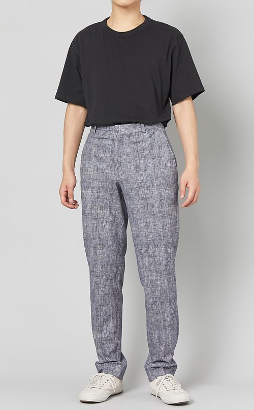 グレンチェックパンツ