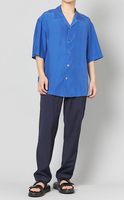 サマーウールタックイージーパンツ