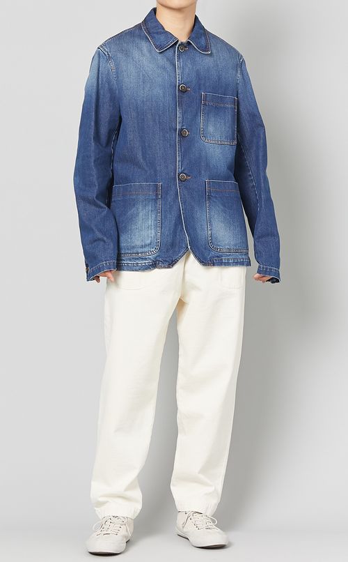 コットンチノワイドパンツ