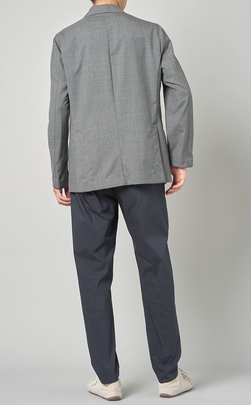 シングルブレストシャツジャケット