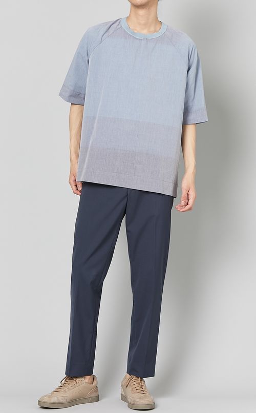 ウールポリエステルトラウザー