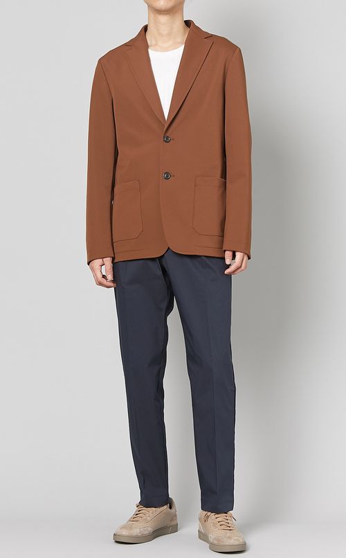 ウエストゴムストレートパンツ