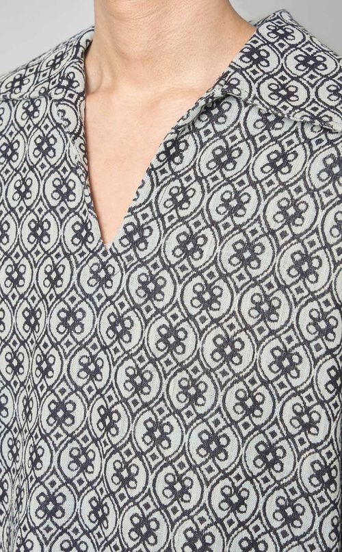 ジャガードスキッパープルオーバー