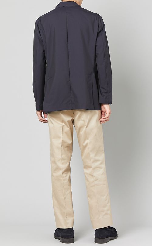 シングルブレストシャツジャケット
