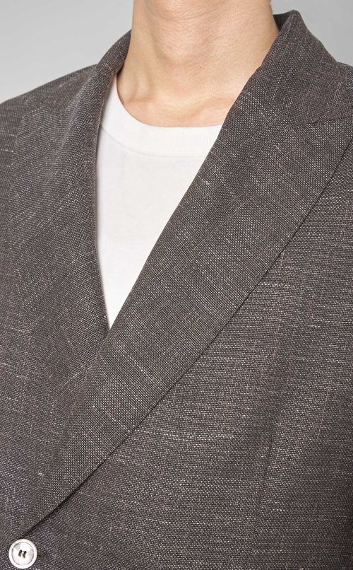 ダブルブレストシャツジャケット