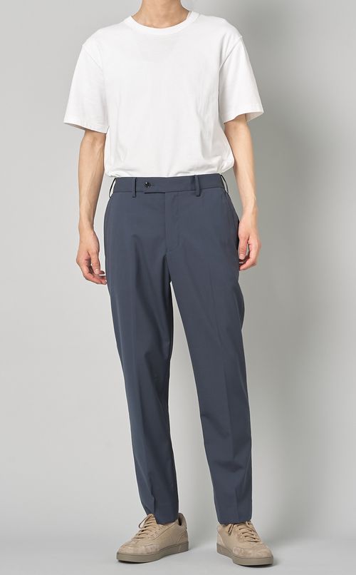 ウールポリエステルトラウザー