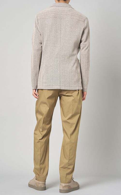 ヘリンボン2Bジャケット