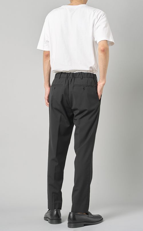 ウールポリエステルトラウザー