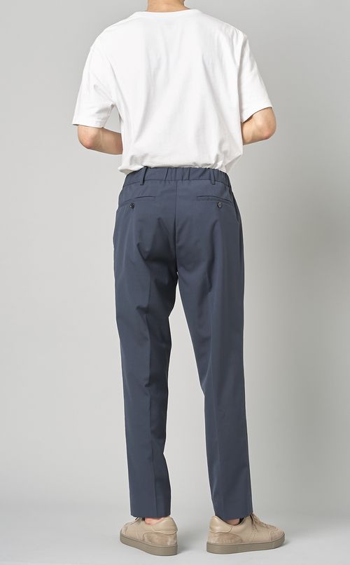 ウールポリエステルトラウザー