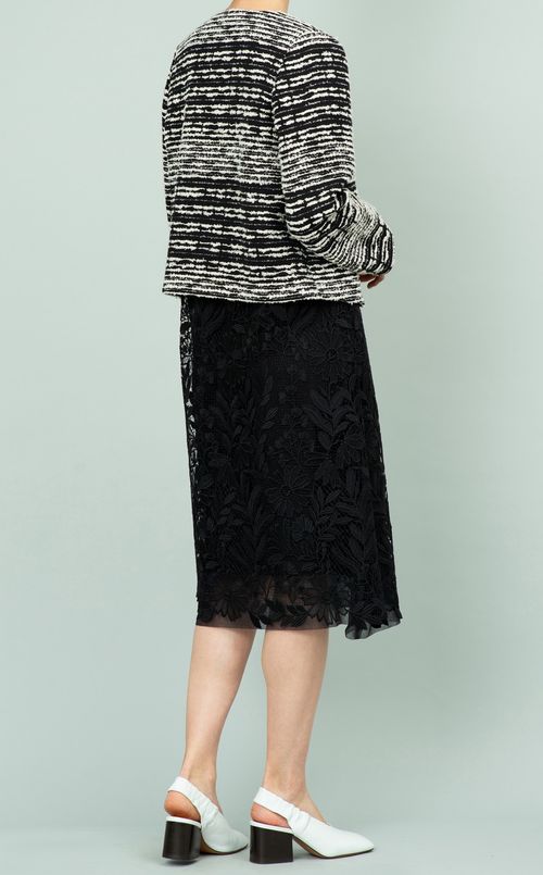 ツイードノーカラージャケット