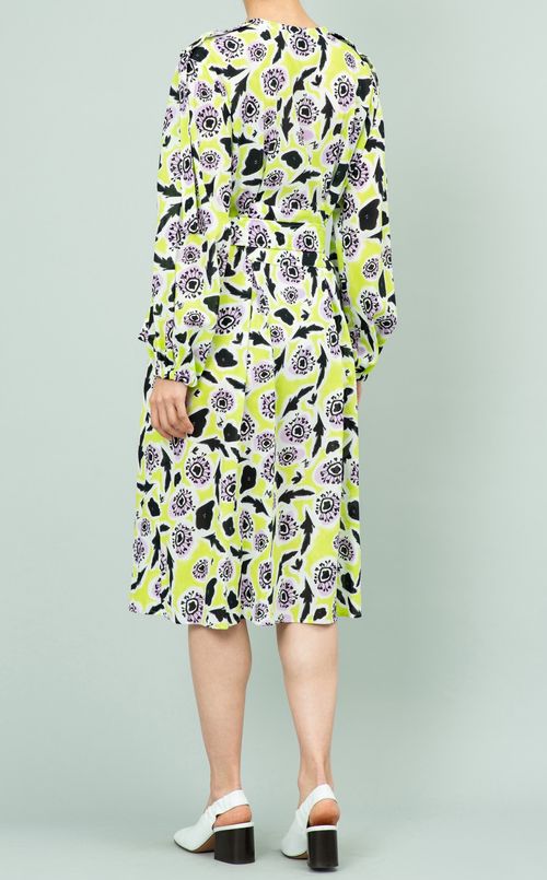 プリントシャツワンピース