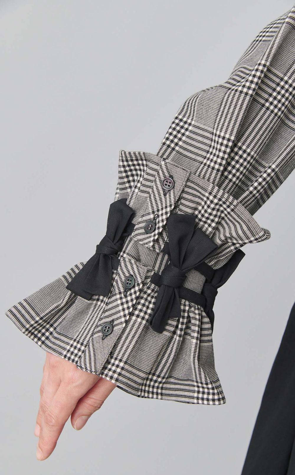 【roop】フリルシャツワンピース