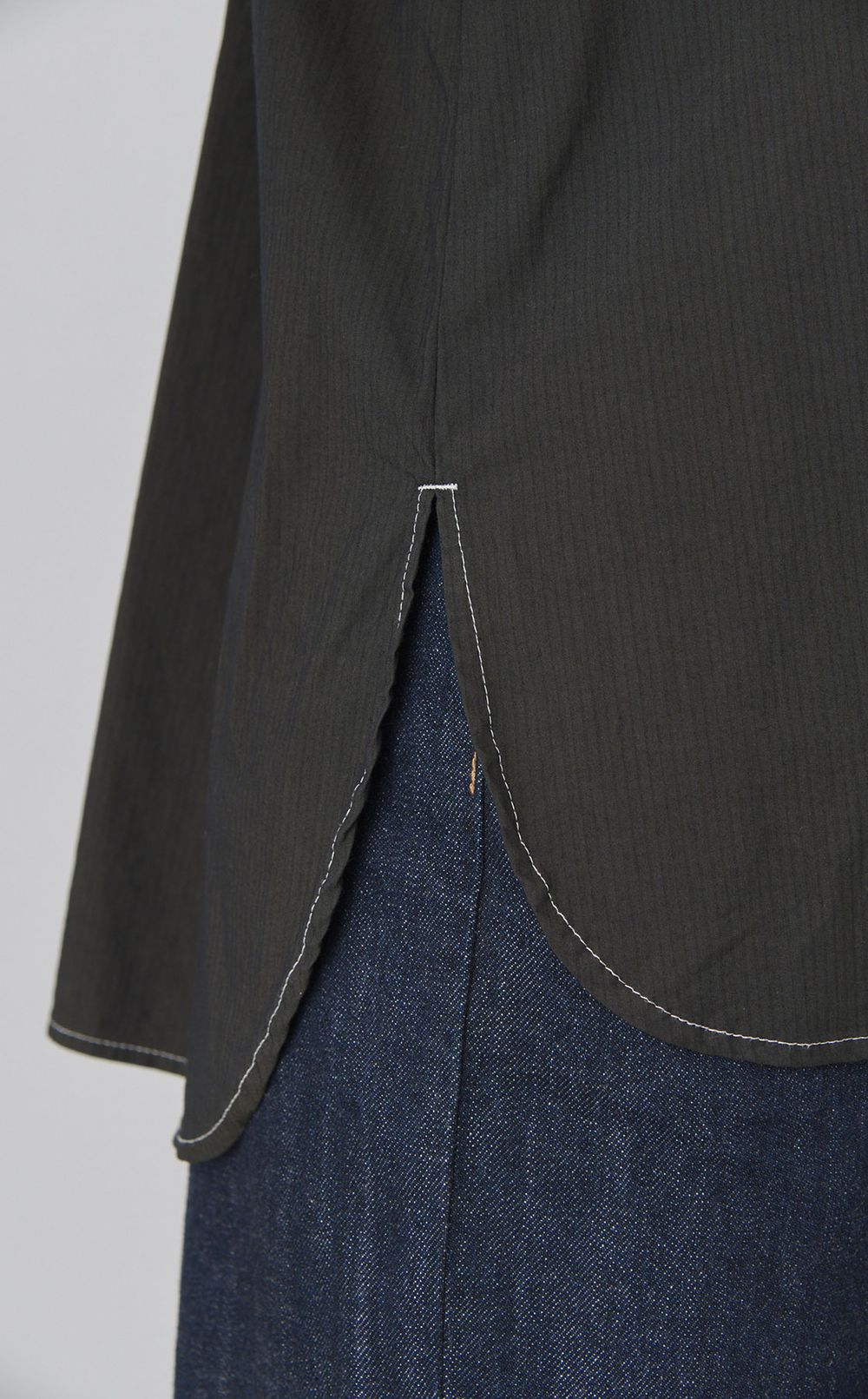 【reADdress】アシメフレアプリーツブラウス