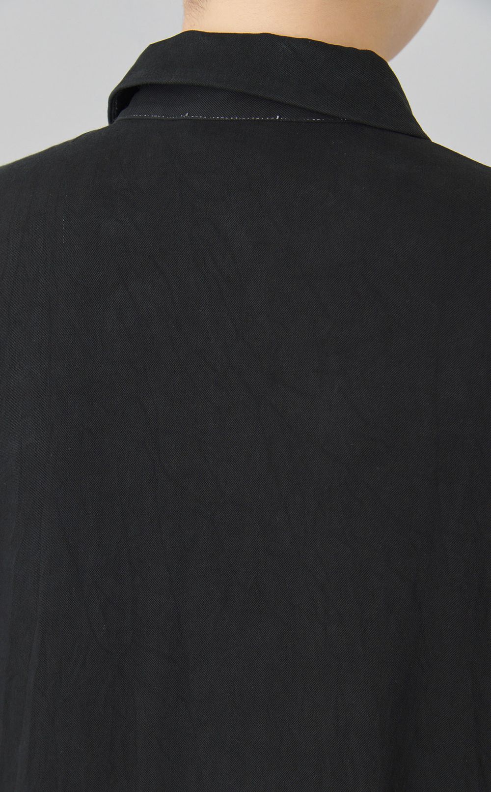 【reADdress】シルクシャツミニワンピース