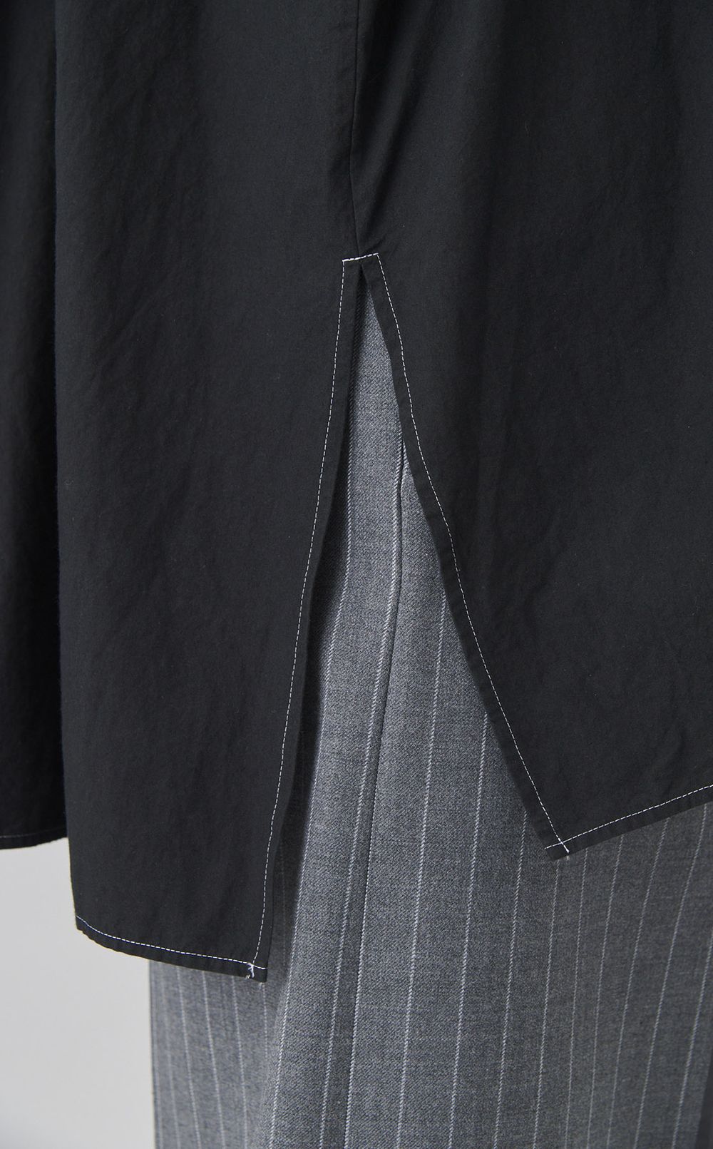 【reADdress】ネックギャザーコットンブラウス