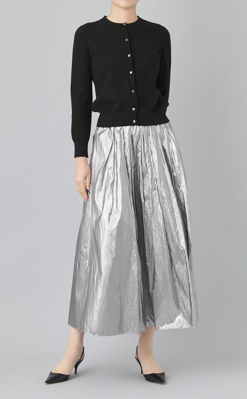 【reADdress】ウールクルーネックカーディガン