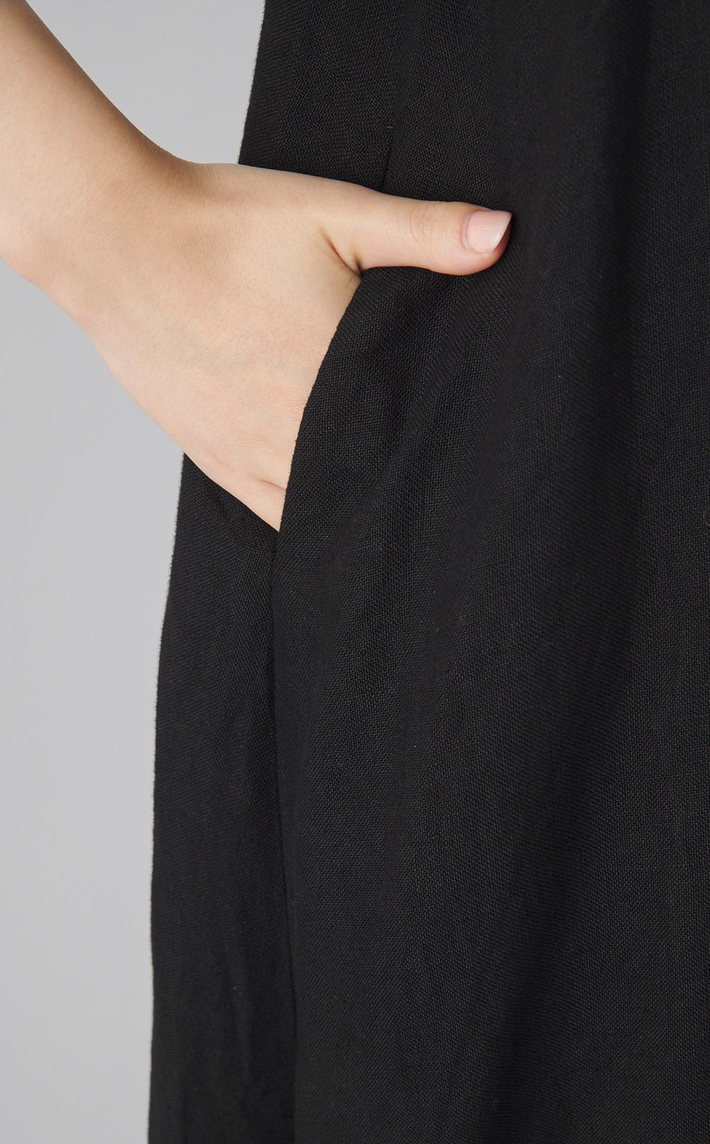 【reADdress】リネンロングワンピース