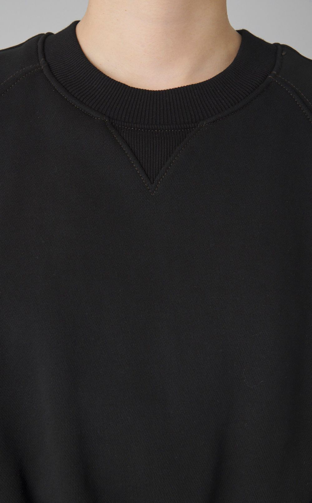 【reADdress】スウェットポプリンコンボワンピース