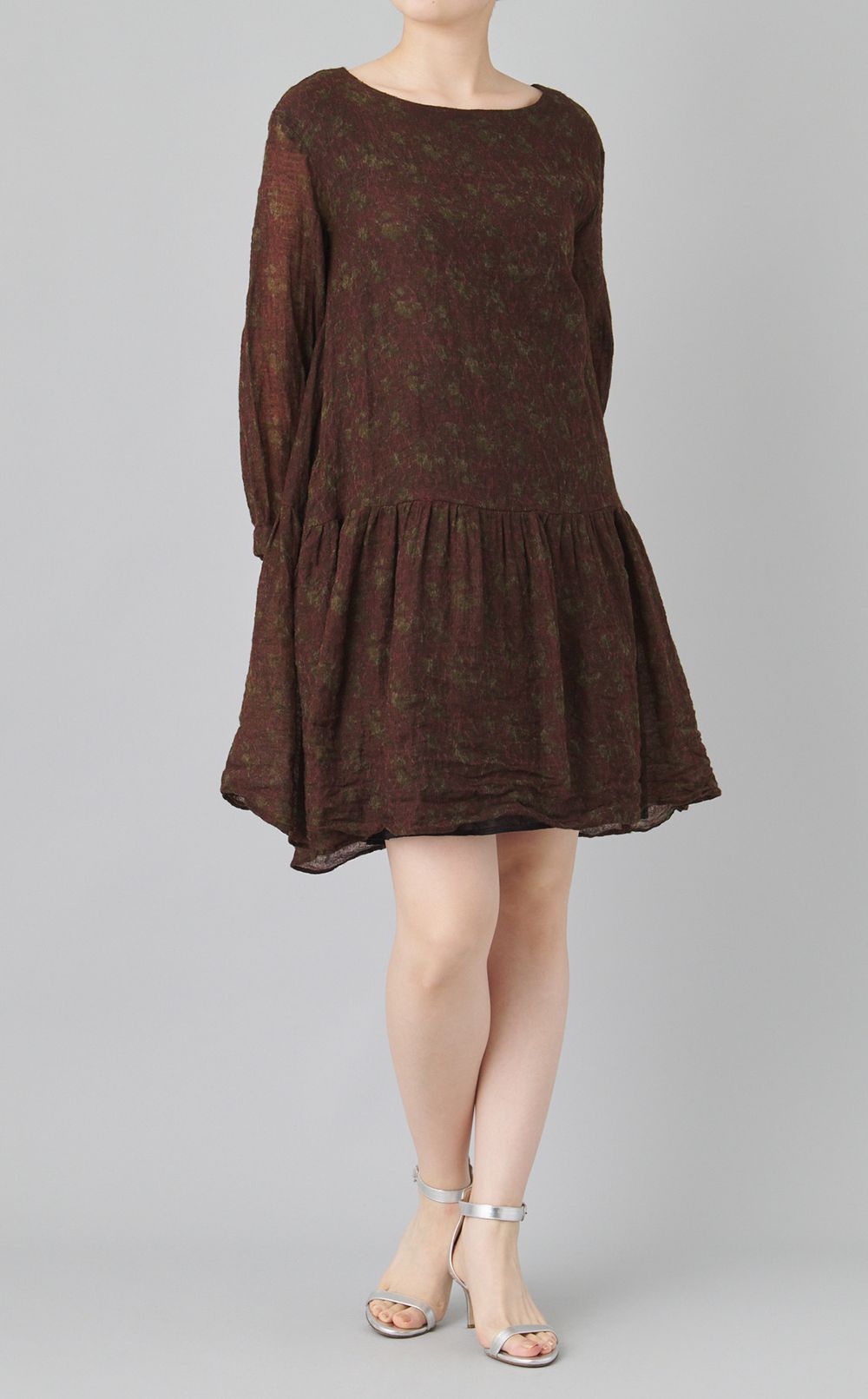 【reADdress】ギャザーミニワンピース