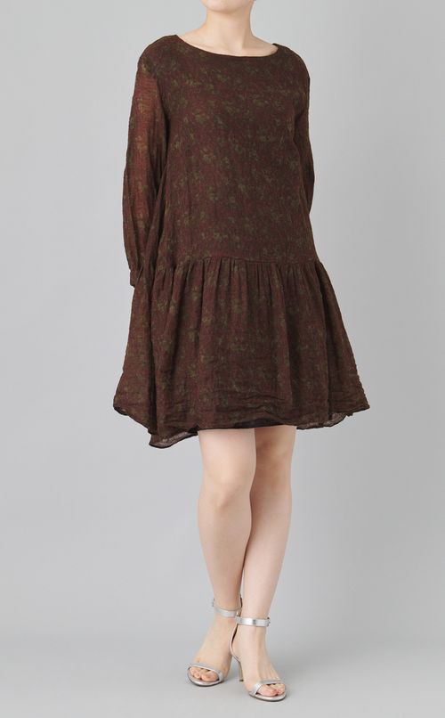 【reADdress】ギャザーミニワンピース