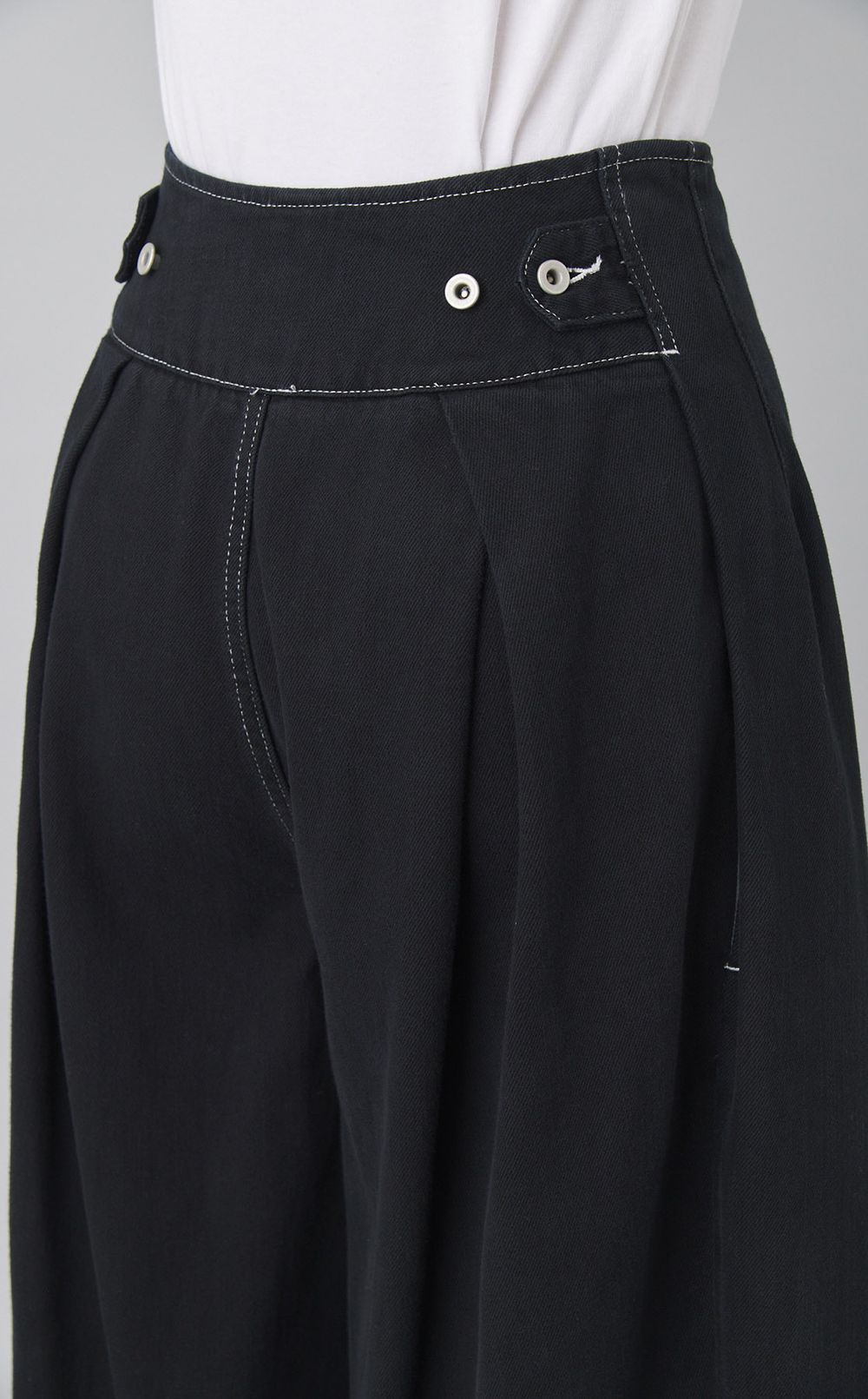 【reADdress】デニムワイドパンツ