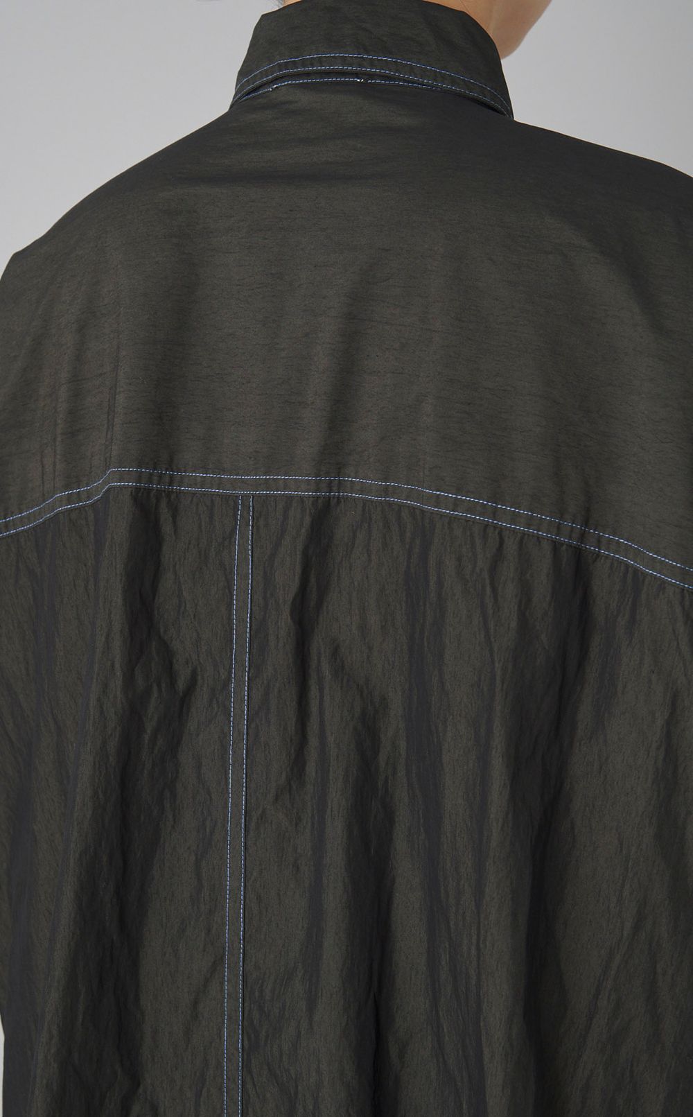 【reADdress】ボタンダウンロングシャツ