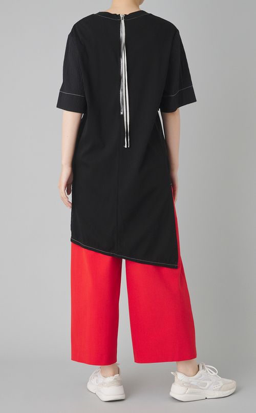 【reADdress】シャーリングロングプルオーバー