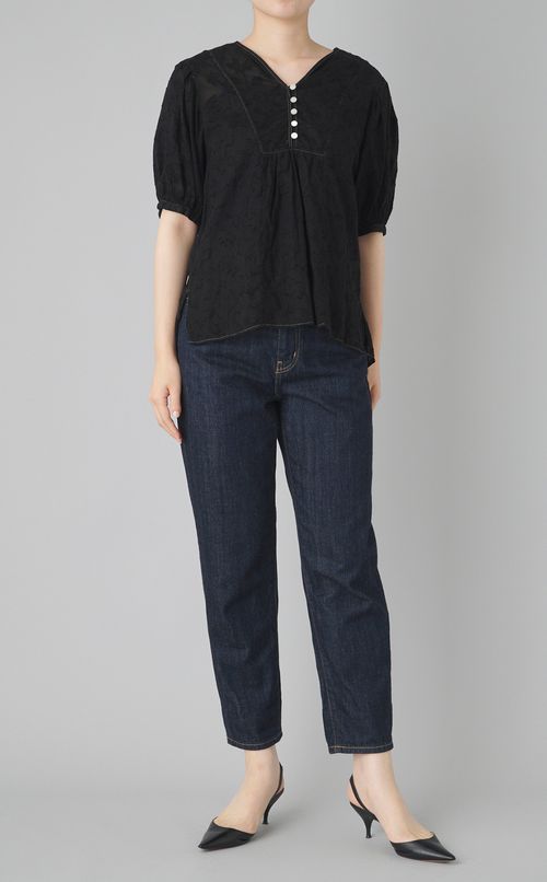 【reADdress】Vネックブラウス