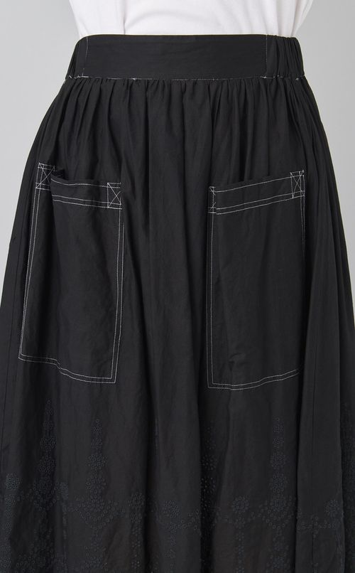 【reADdress】エンブロイダリーギャザースカート