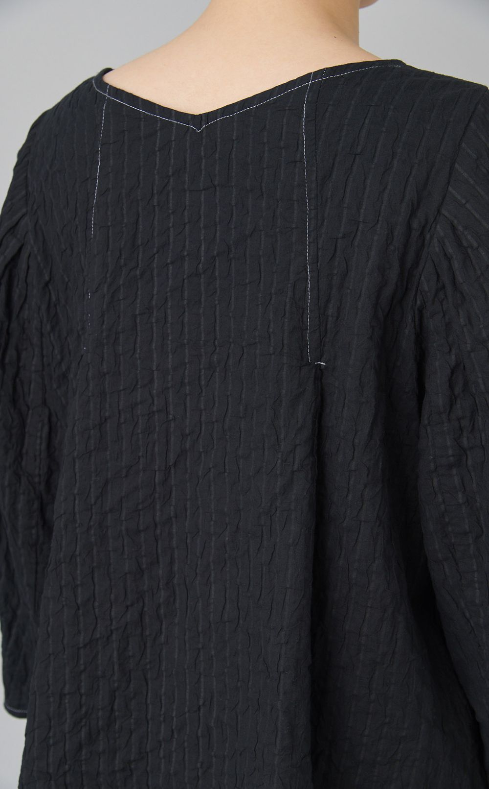 【reADdress】コットンジャカードタックブラウス