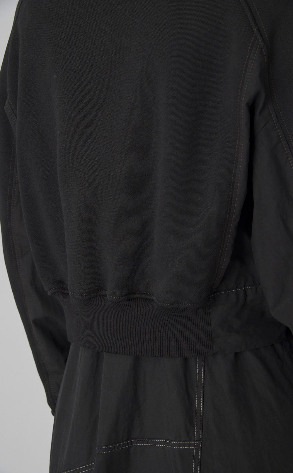 【reADdress】スウェットポプリンコンボワンピース