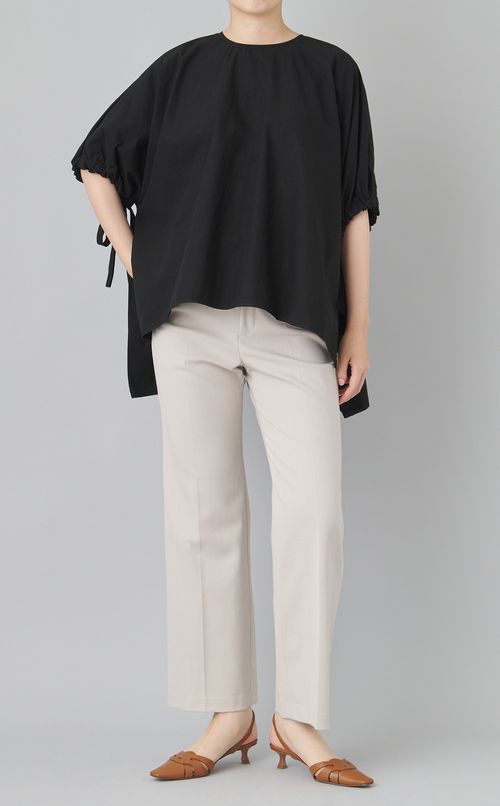 【reADdress】リボンスリーブTブラウス