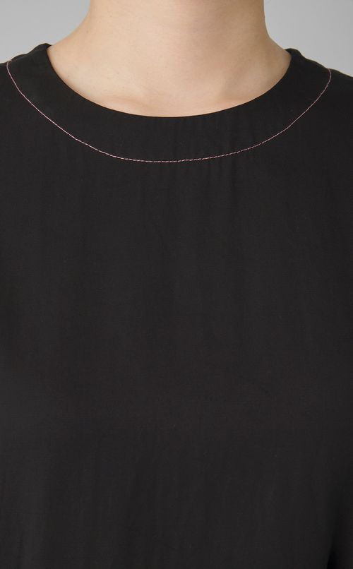 【reADdress】ウエスト切替フレアミディワンピース