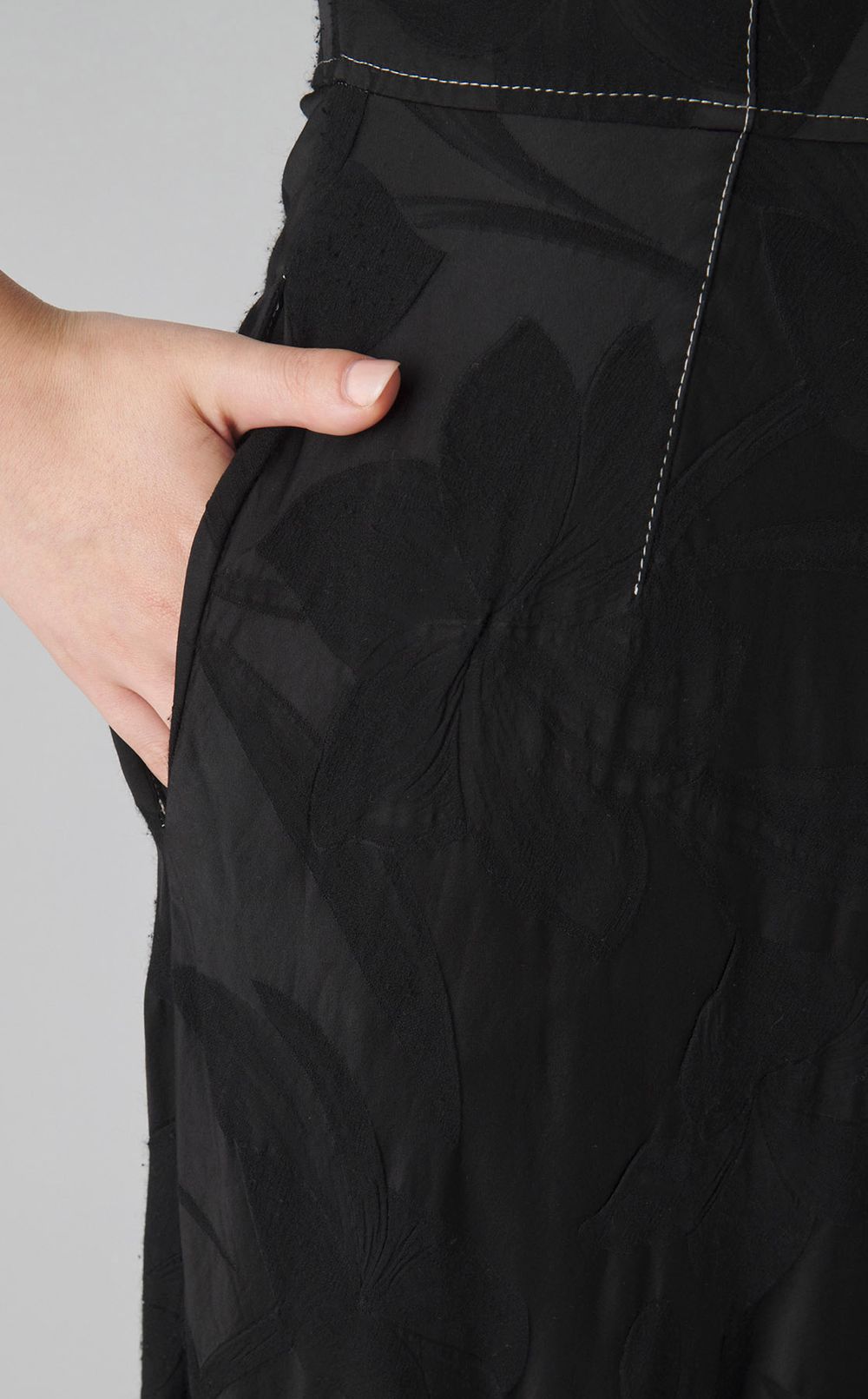 【reADdress】レーヨンアシンメトリーワンピース