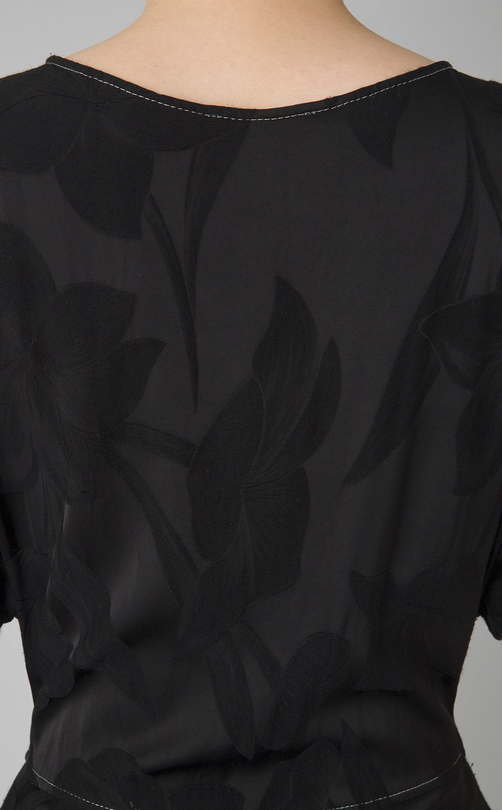 【reADdress】レーヨンアシンメトリーワンピース