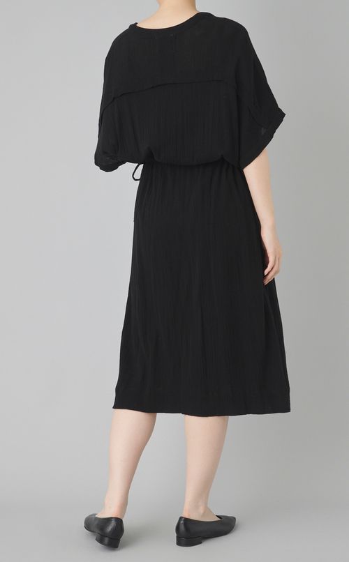 【reADdress】コットンVネックワンピース