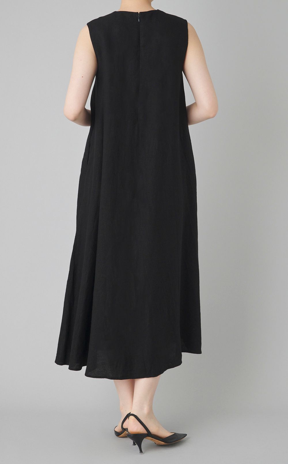 【reADdress】リネンロングワンピース