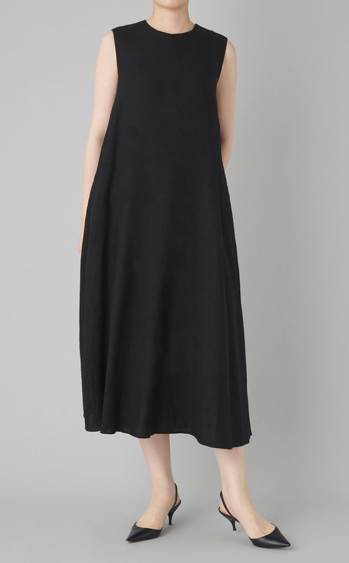 【reADdress】リネンロングワンピース