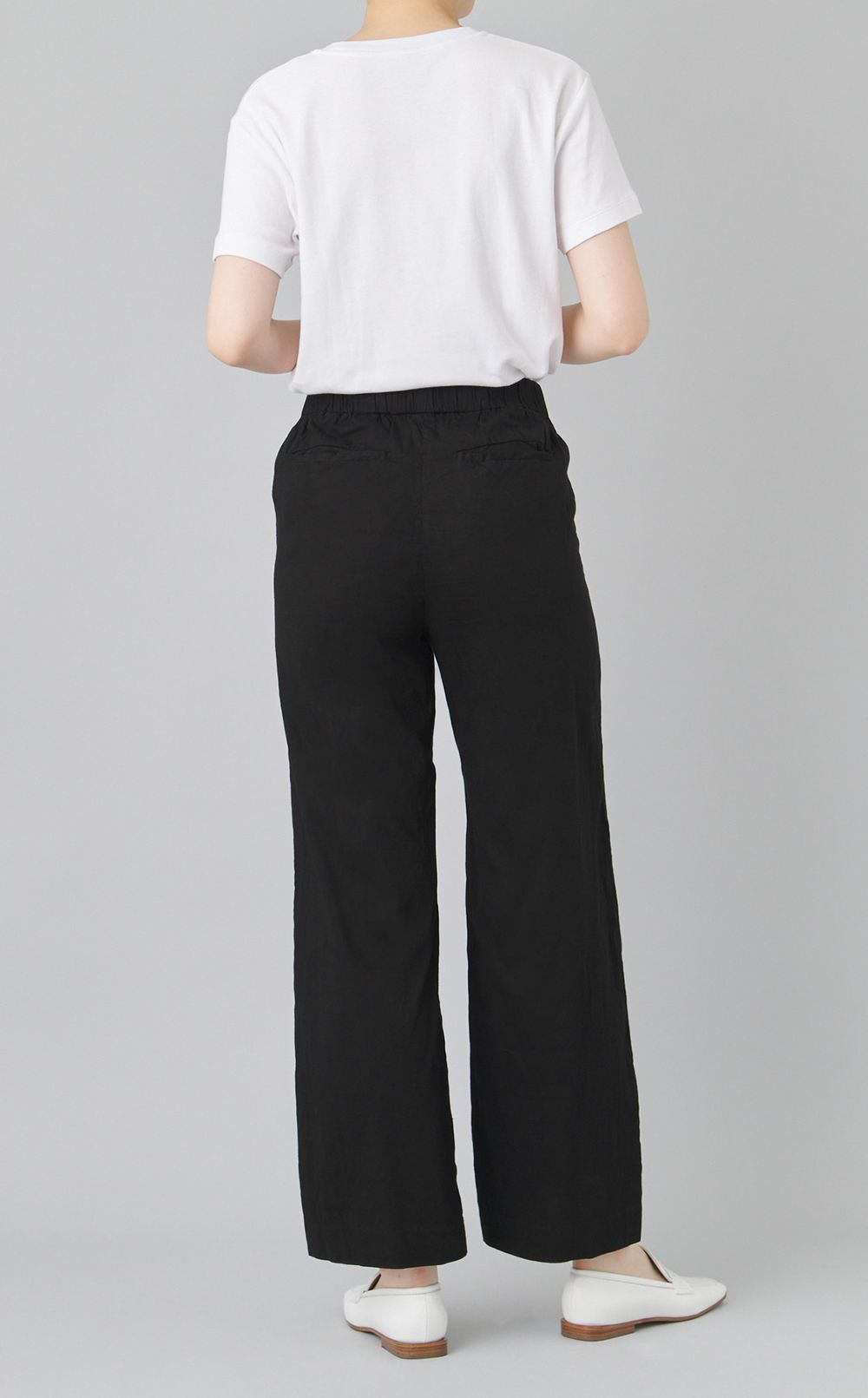 【reADdress】ワイドクロップドパンツ