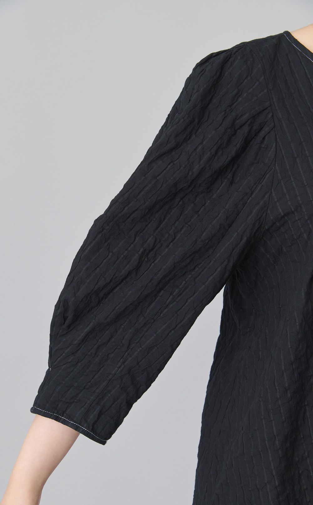 【reADdress】コットンジャカードタックブラウス