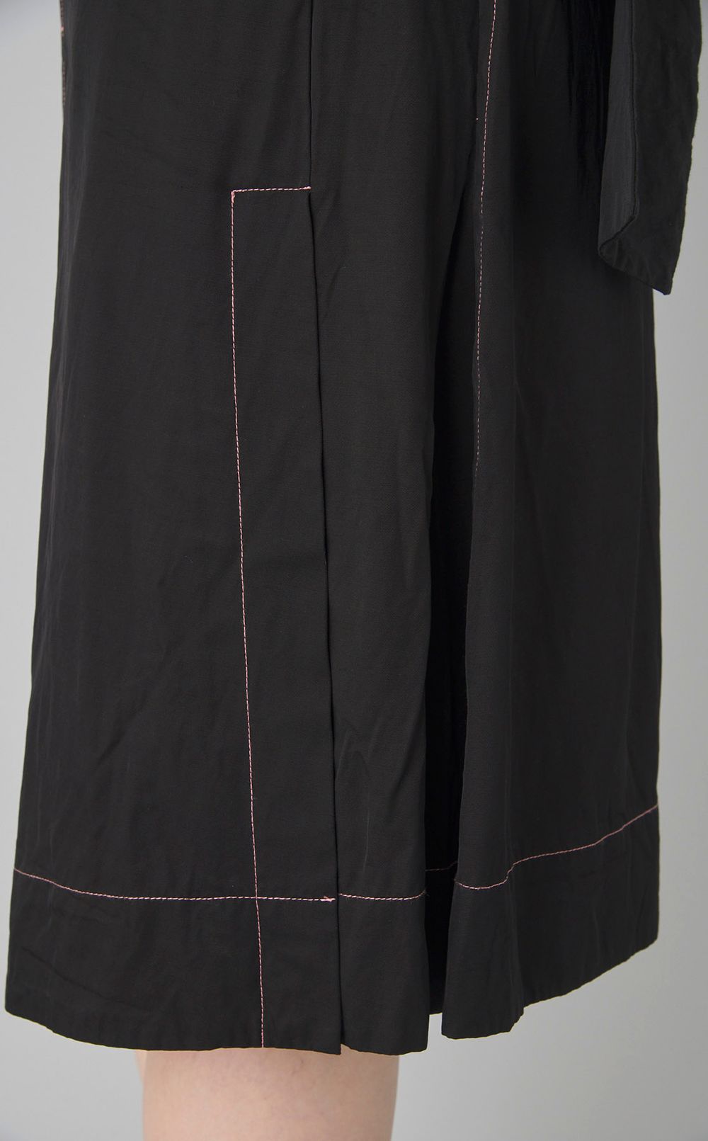 【reADdress】ウエスト切替フレアミディワンピース