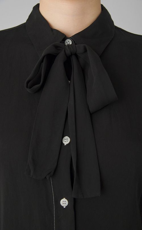 【reADdress】ワイドボウタイクラシックブラウス