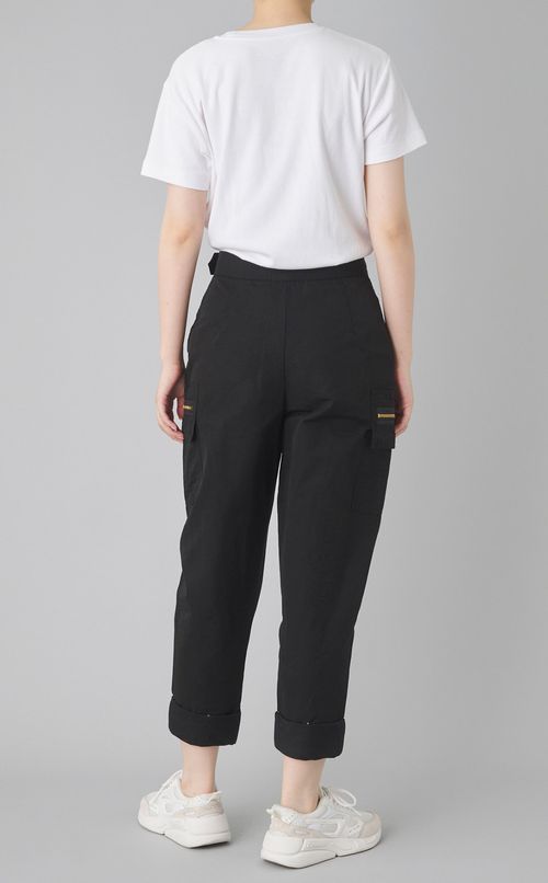 【reADdress】ベルト付クロップドパンツ
