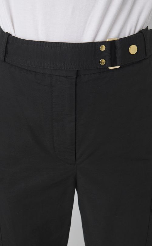 【reADdress】ベルト付クロップドパンツ