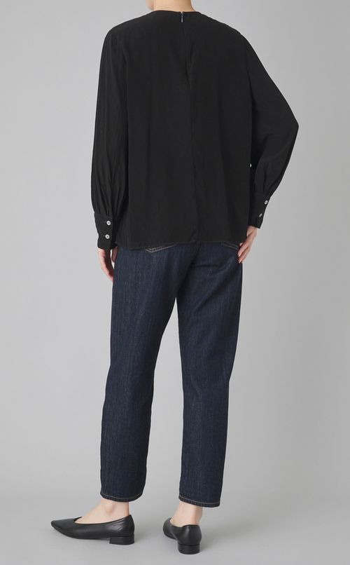 【reADdress】クルーネックブラウス