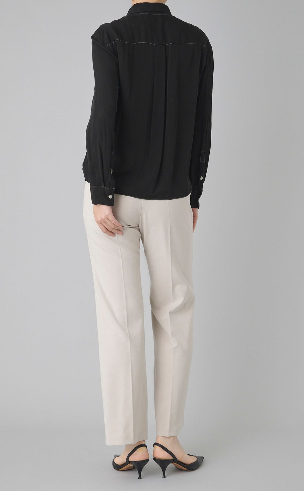 【reADdress】ワイドボウタイクラシックブラウス