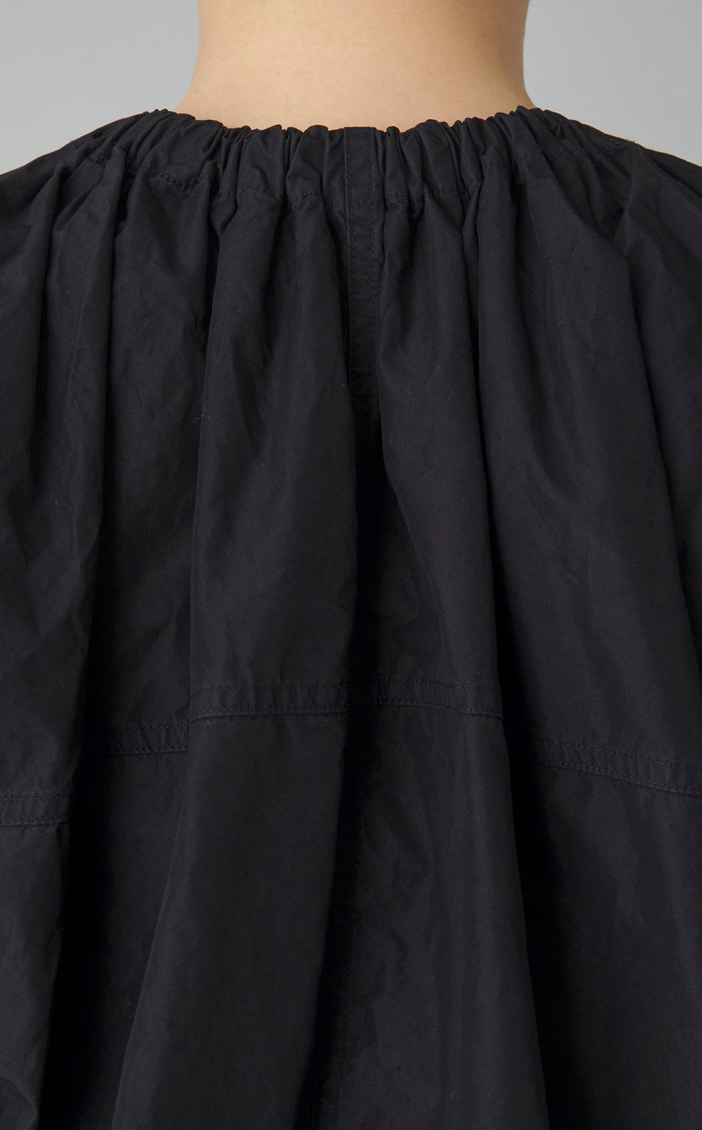 【reADdress】コットンポプリンショートスリーブブラウス