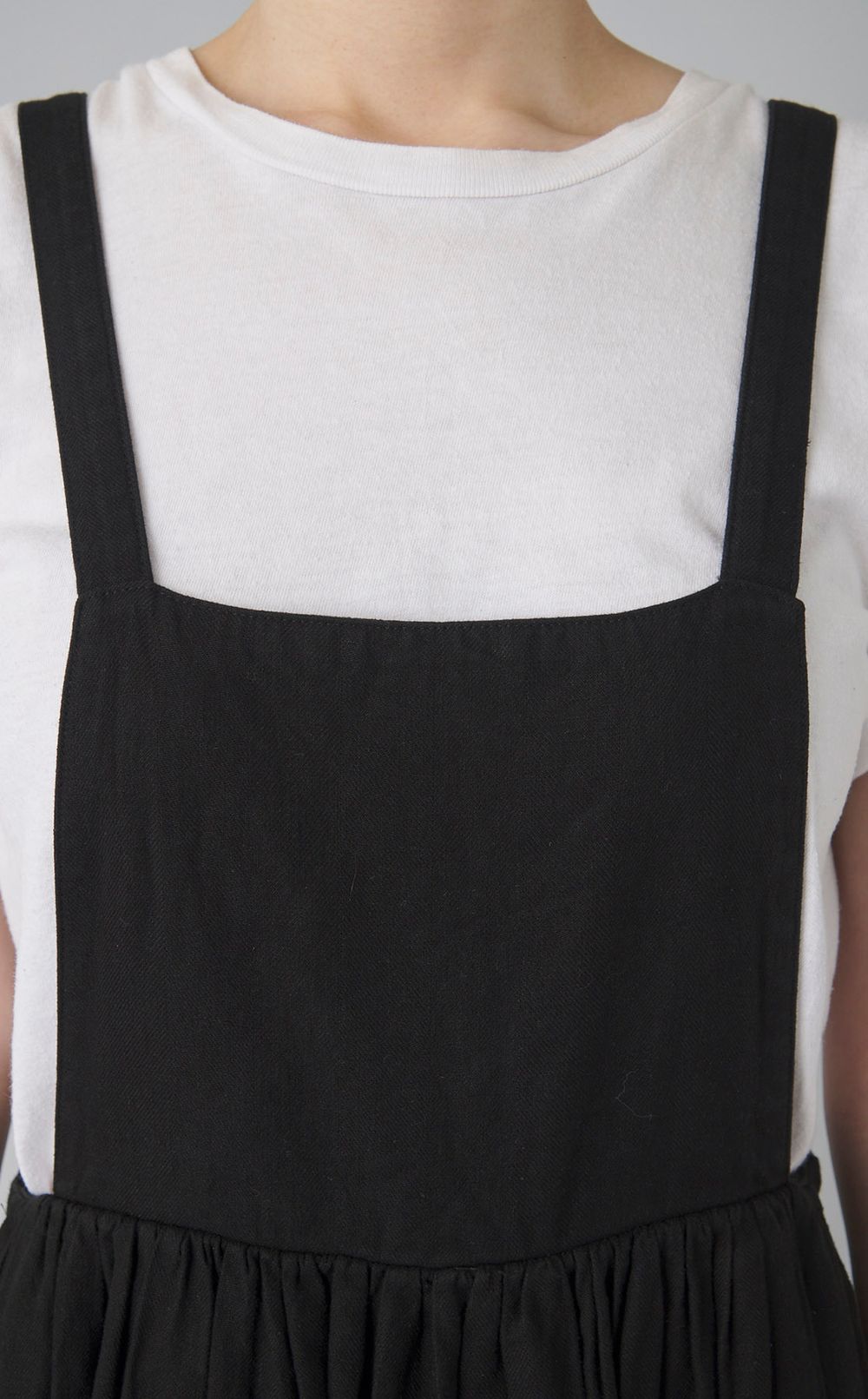 【reADdress】コットンリネンサロペットワンピース