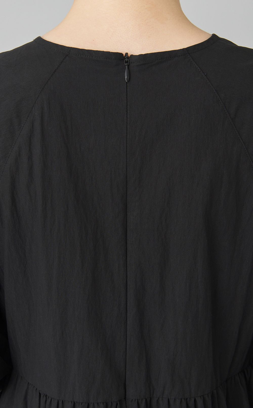 【reADdress】コットン混ティアードワンピース