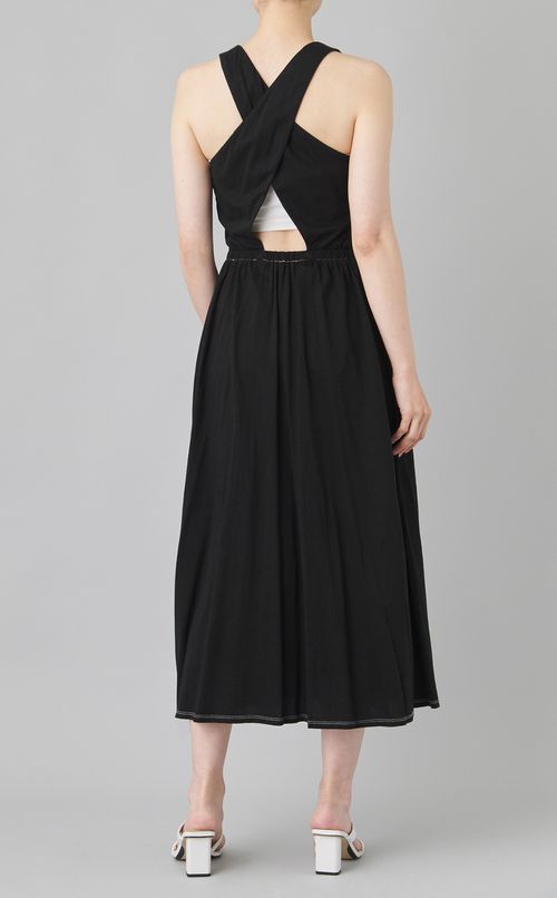 【reADdress】バッククロスジャージワンピース